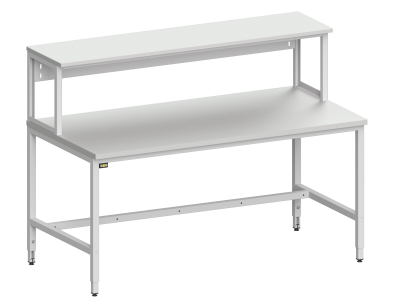 BASIC Tischaufsatzgestell grau