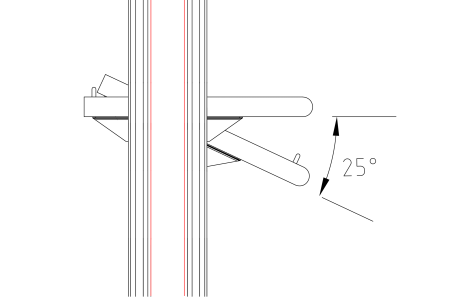 Ablageboard QUADRO seitlich