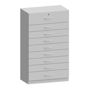Beistellschrank mit 9 Schubladen