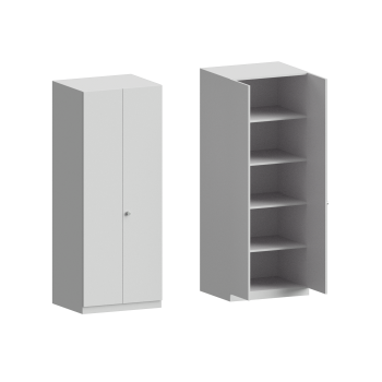 Hochschrank mit Flügeltüren