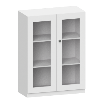 Beistellschrank mit Flügeltüren mit Glasfüllung