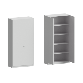 Hochschrank mit Flügeltüren