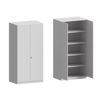 Hochschrank mit Flügeltüren