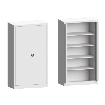 ESD Stahlschrank mit Einschwenktüren